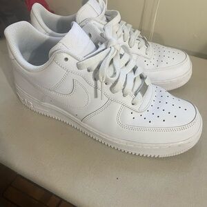 Nike Men's All-White Air Sneakers